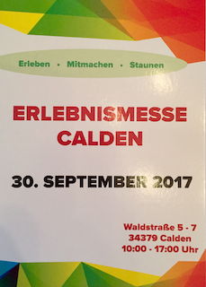 Erlebnismesse Calden am 30. September 2017