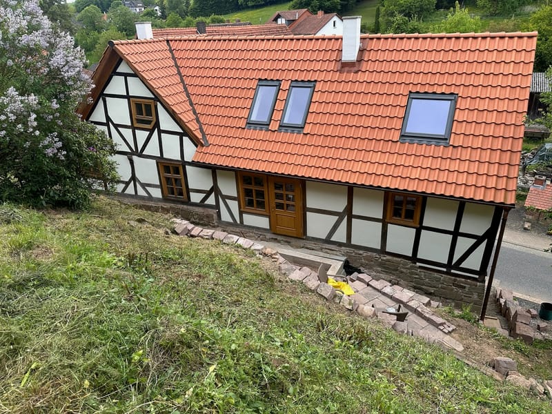 Wir sind noch mitten in der Sanierung!